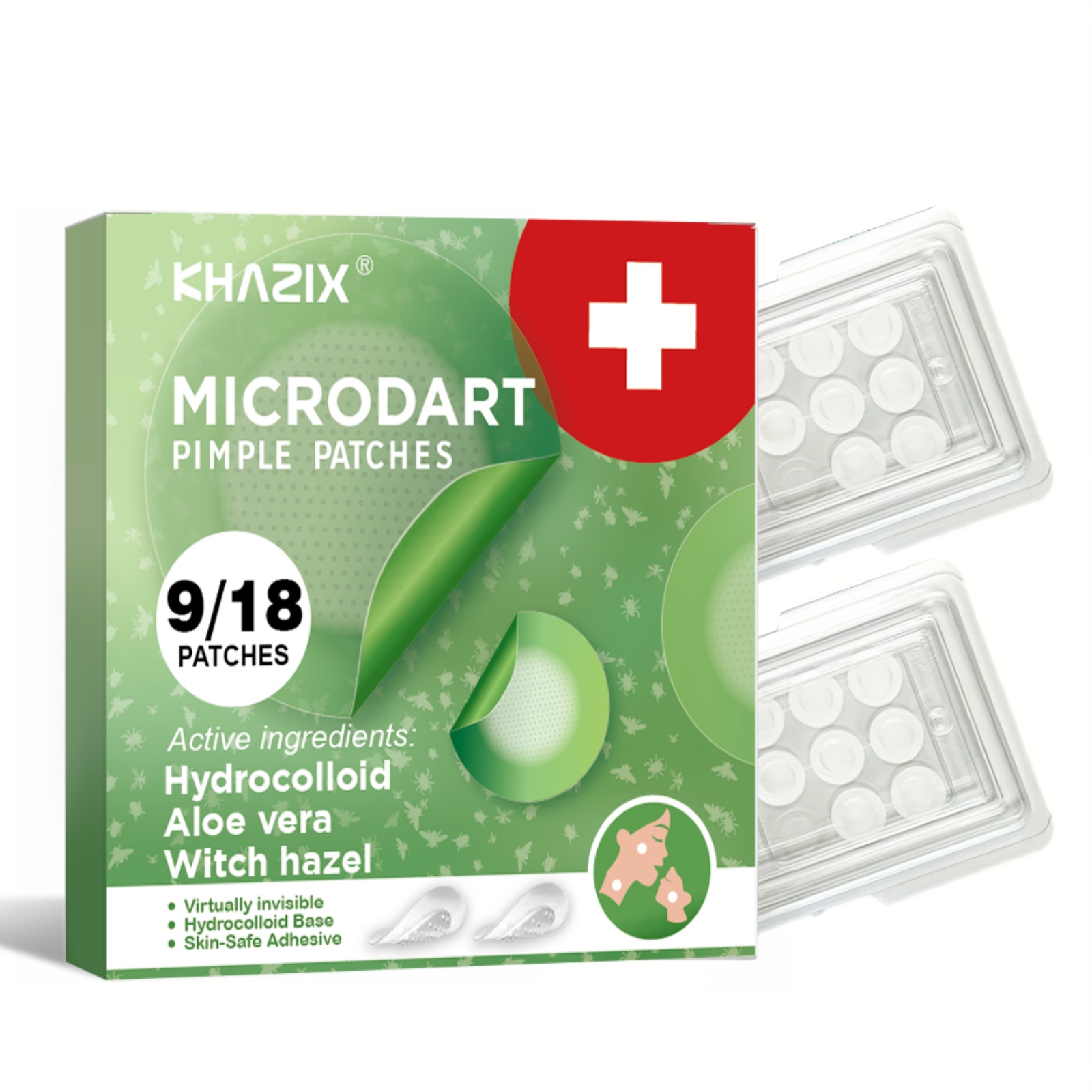 Night Cream - Overnight Micro-Dart Acne-pleisters - Los vlekken