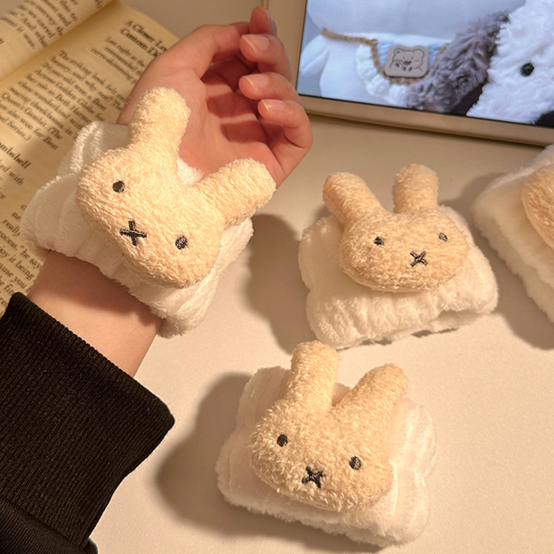 Cleanser Face - Miffy Rabbit Polsband Creatief Patroon Pluche