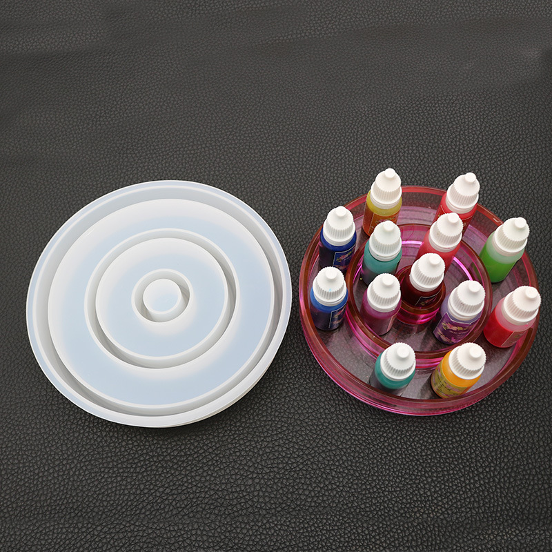 Lip Balm - Siliconen gietvorm voor hars, cosmetica-organizer, siliconen