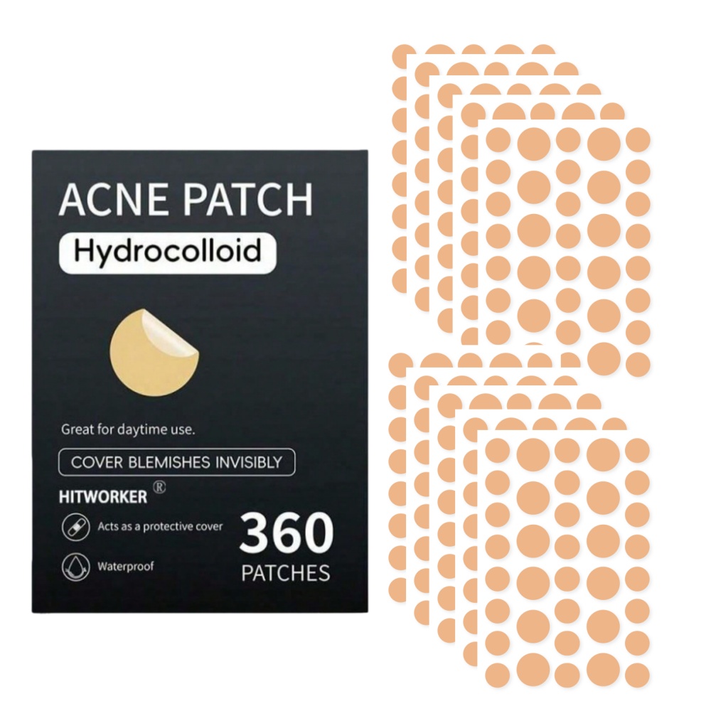 Face Oil - 360 stuks/doos acnepleisters - alcoholvrij, gebruikt