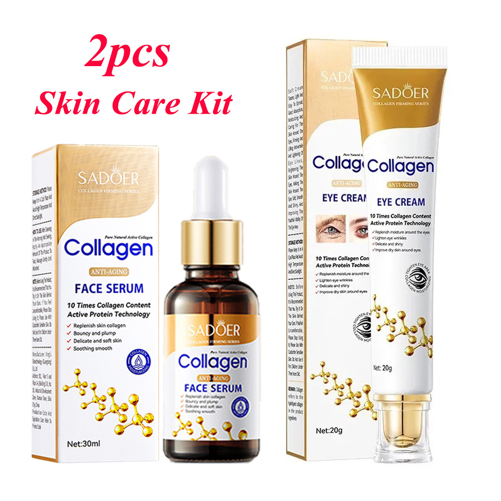 Night Cream - SADOER Collageen Huidverzorging Sets Anti Rimpels