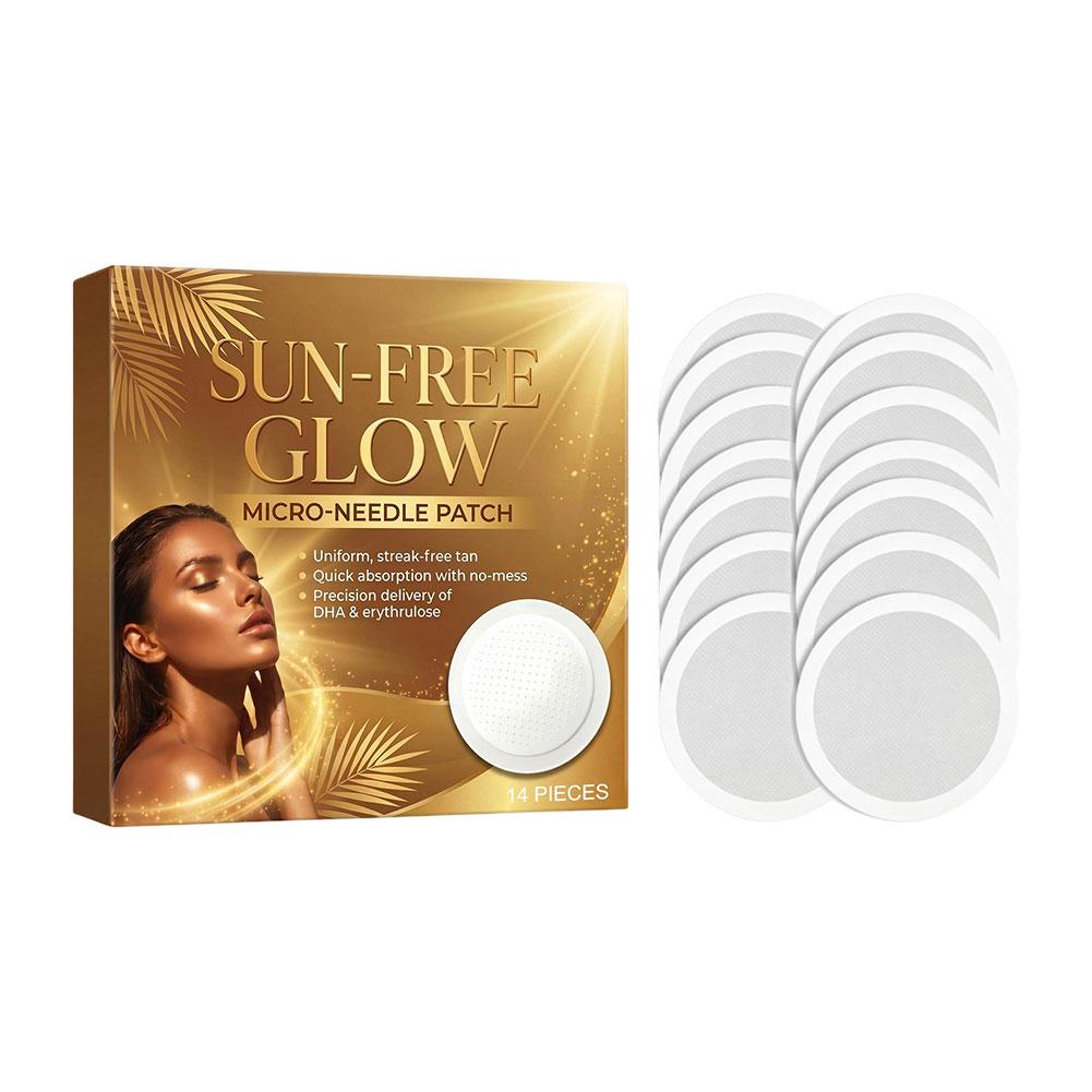 Skincare Glowing - 14 stuks Zonnevrije Glow Microneedle Zonnebankpleister