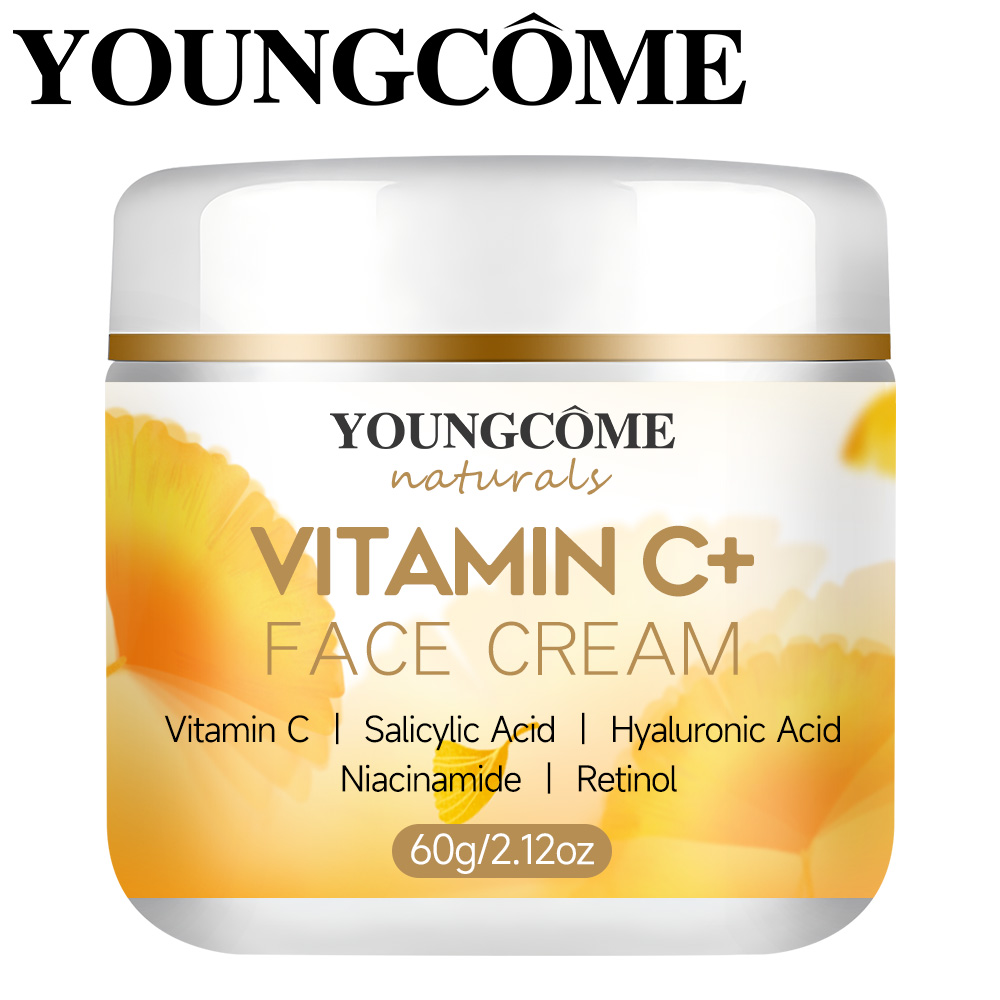 Retinol Cream - YOUNGCOMEN Vitamine C Gezichtscrème Retinol Hydraterende