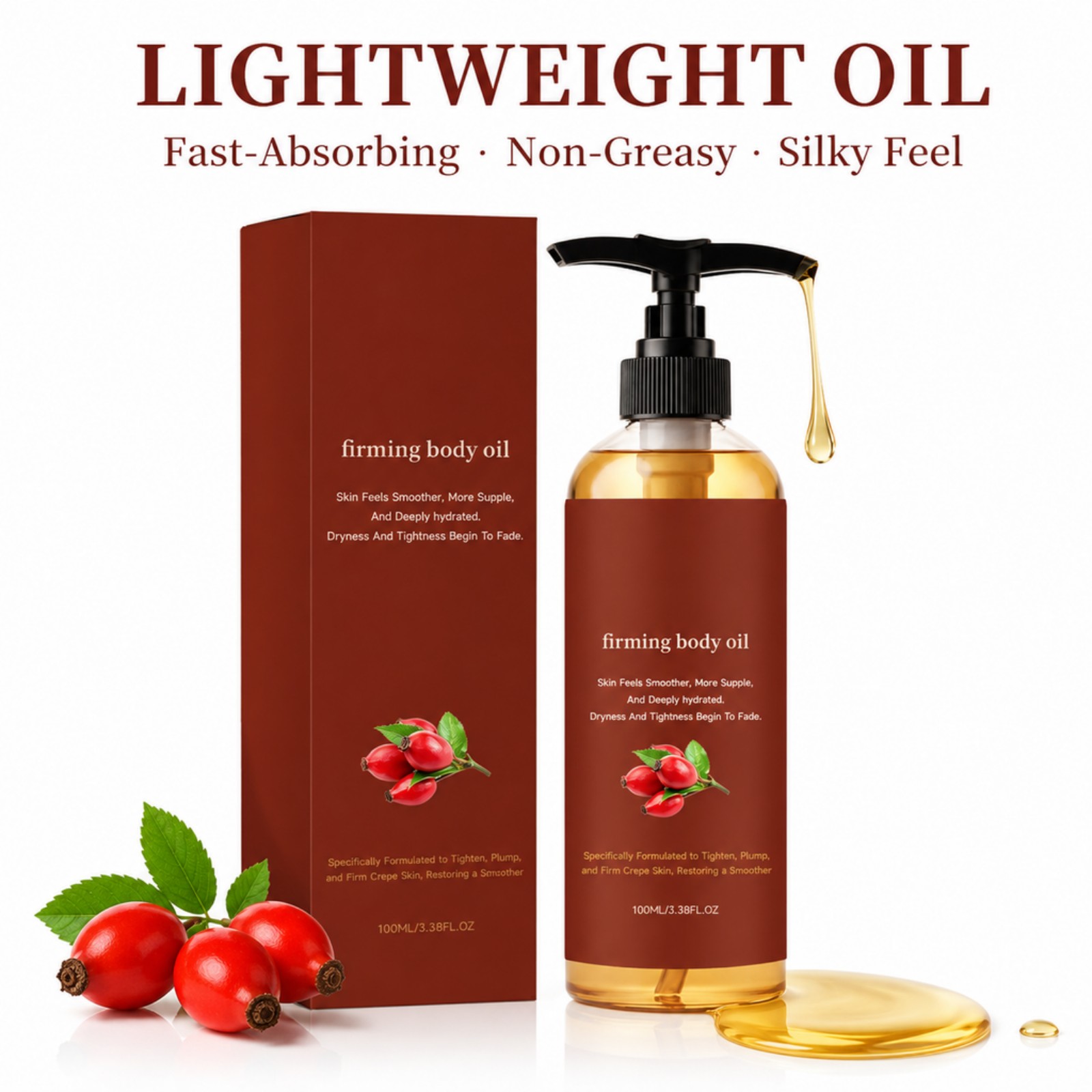 Verstevigende Lichaamsolie Roz - Face Oil Rosehip recensie en prijs