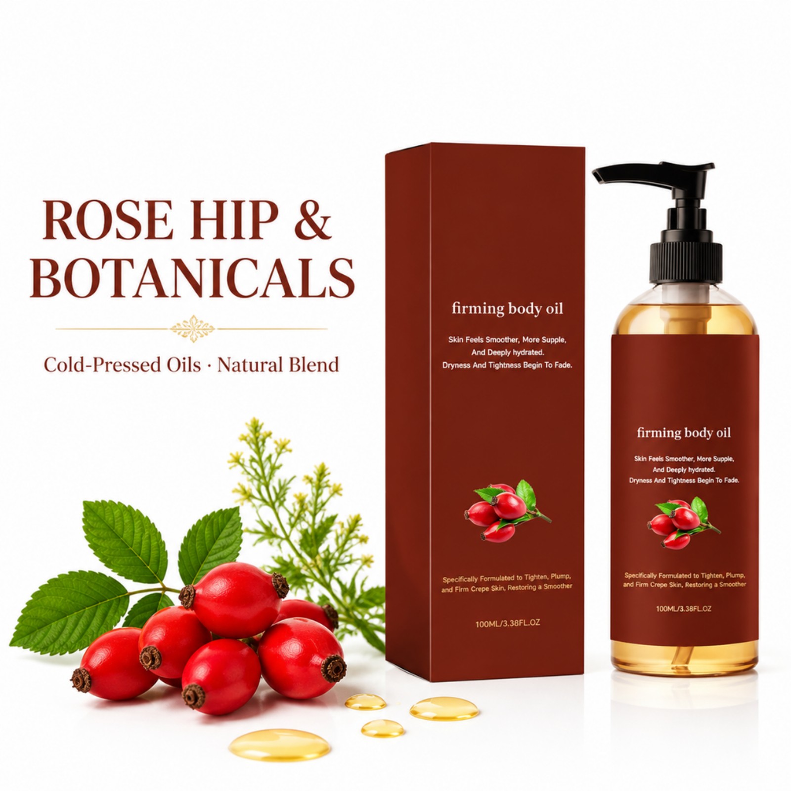 Verstevigende Lichaamsolie Roz - Face Oil Rosehip recensie en prijs