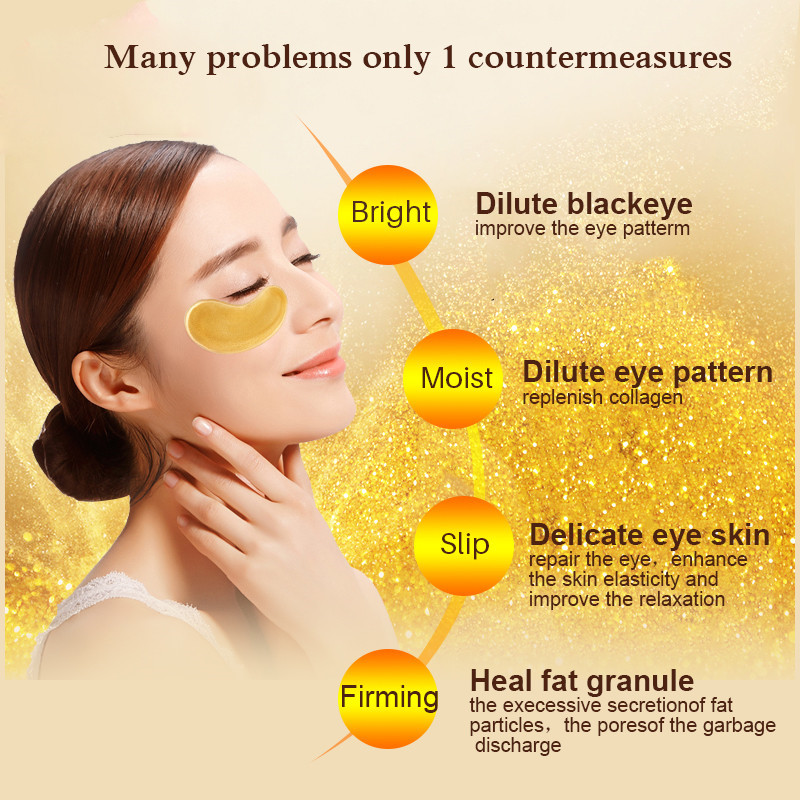 10/20 Stuks Gouden Kristal Col - Face Mask Skincare recensie en prijs