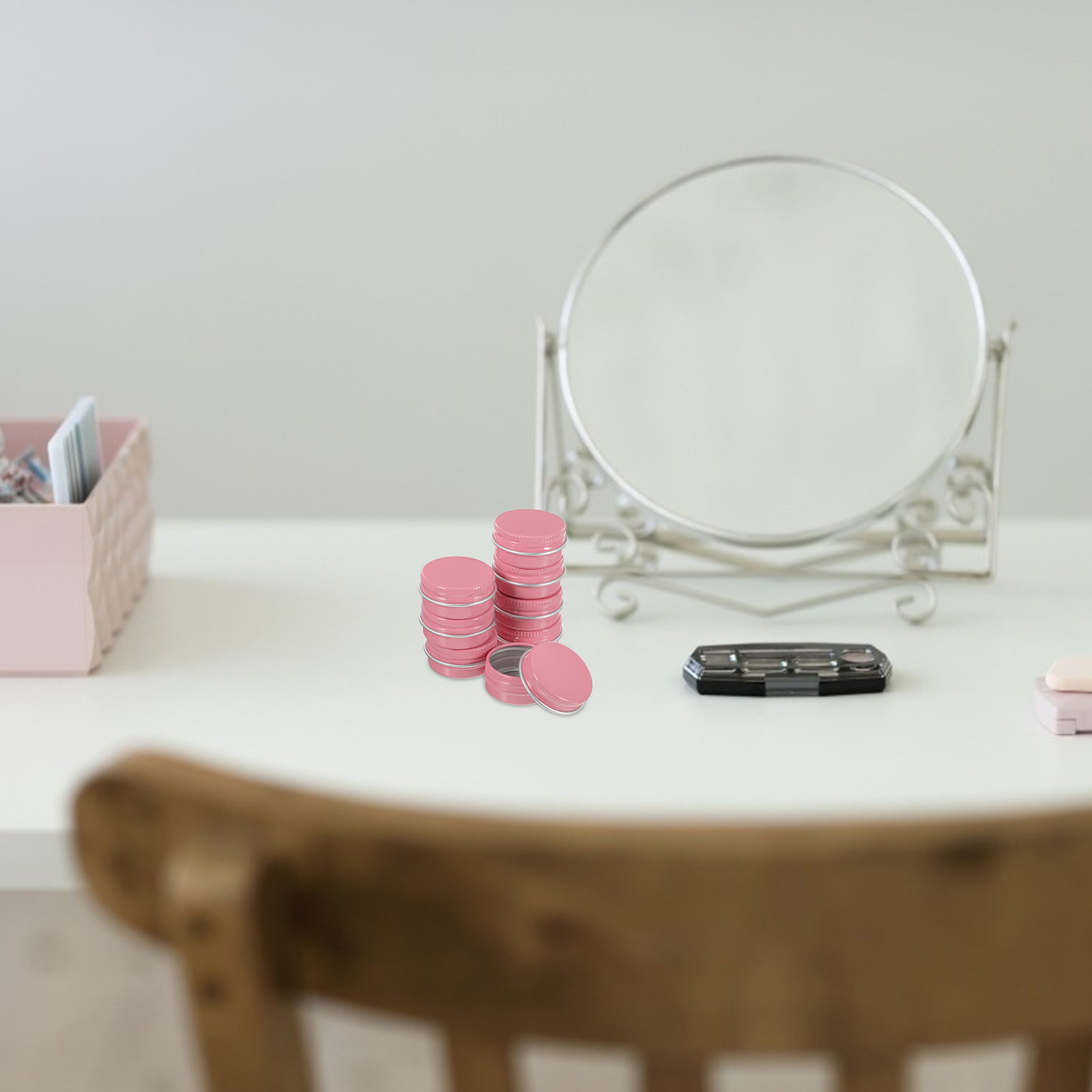 8 stuks ronde aluminium potjes - Lip Balm recensie en prijs
