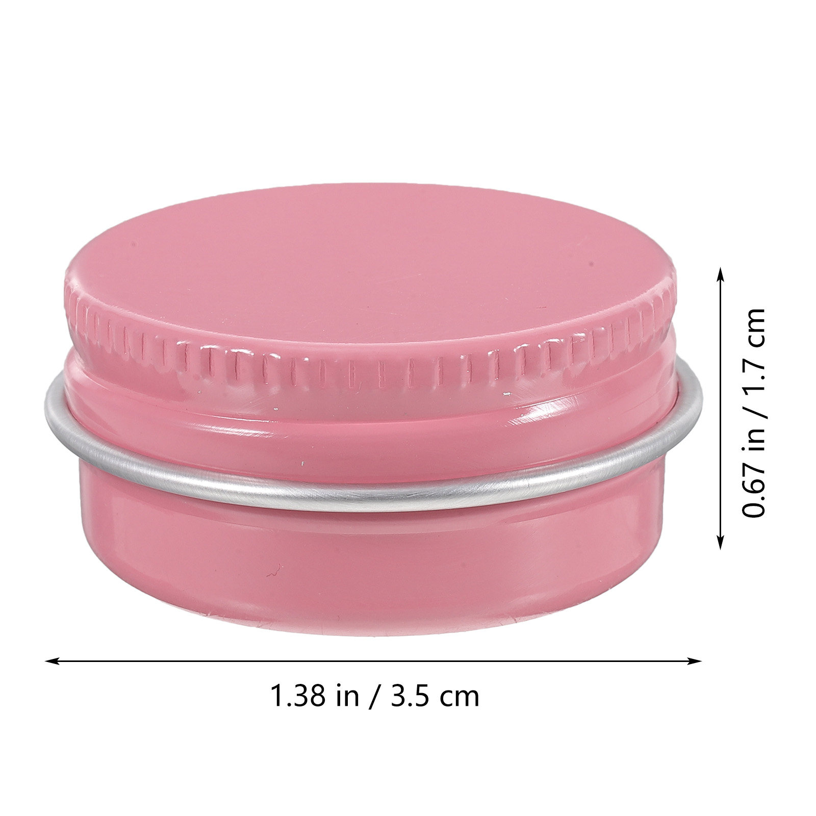 8 stuks ronde aluminium potjes - Lip Balm recensie en prijs