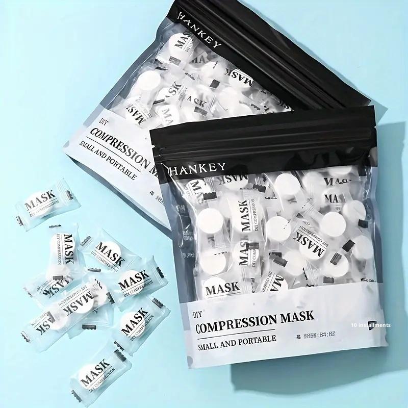 **100 stuks wegwerp gecomprime - Face Mask Skincare recensie en prijs