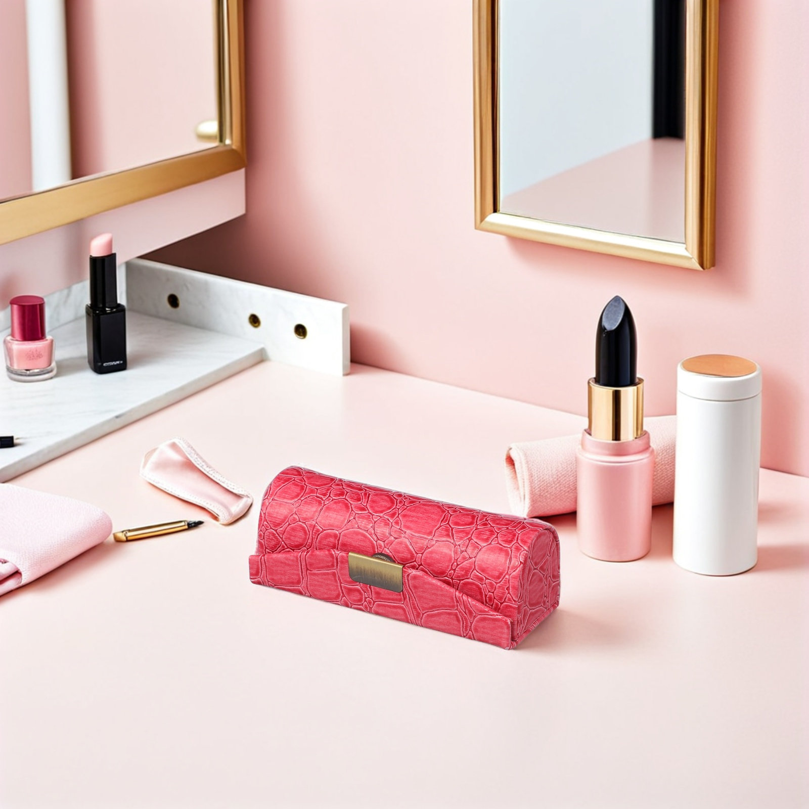 Lipstick Etui PU Materiaal Dec - Lip Balm recensie en prijs