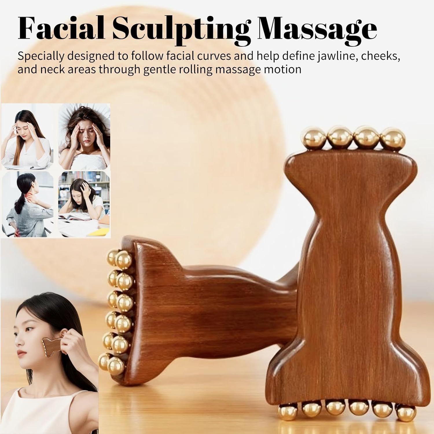 Brass gezichtscontourroller va - Skincare Glowing recensie en prijs