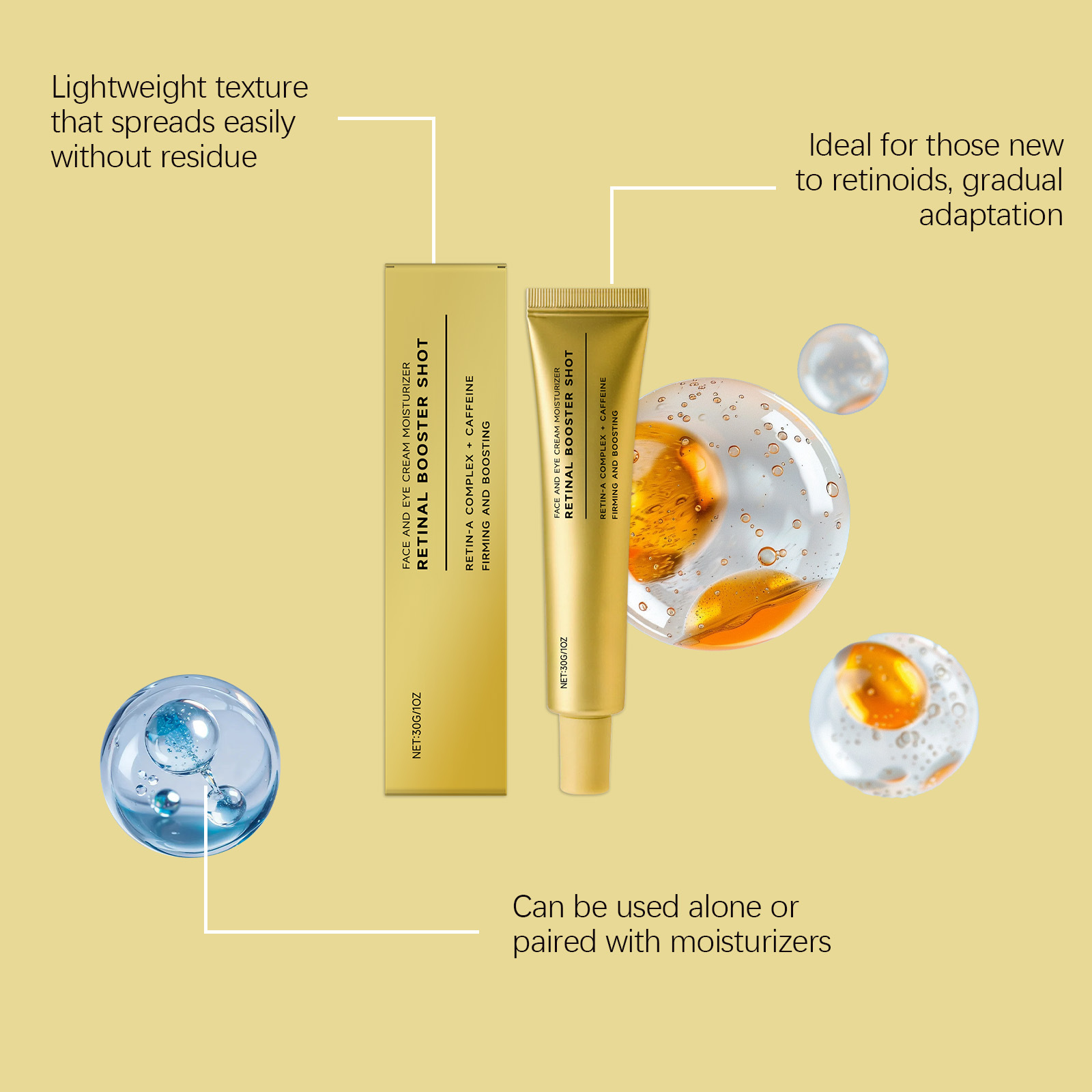 Retinol verstevigende gezichts - Retinol Cream recensie en prijs