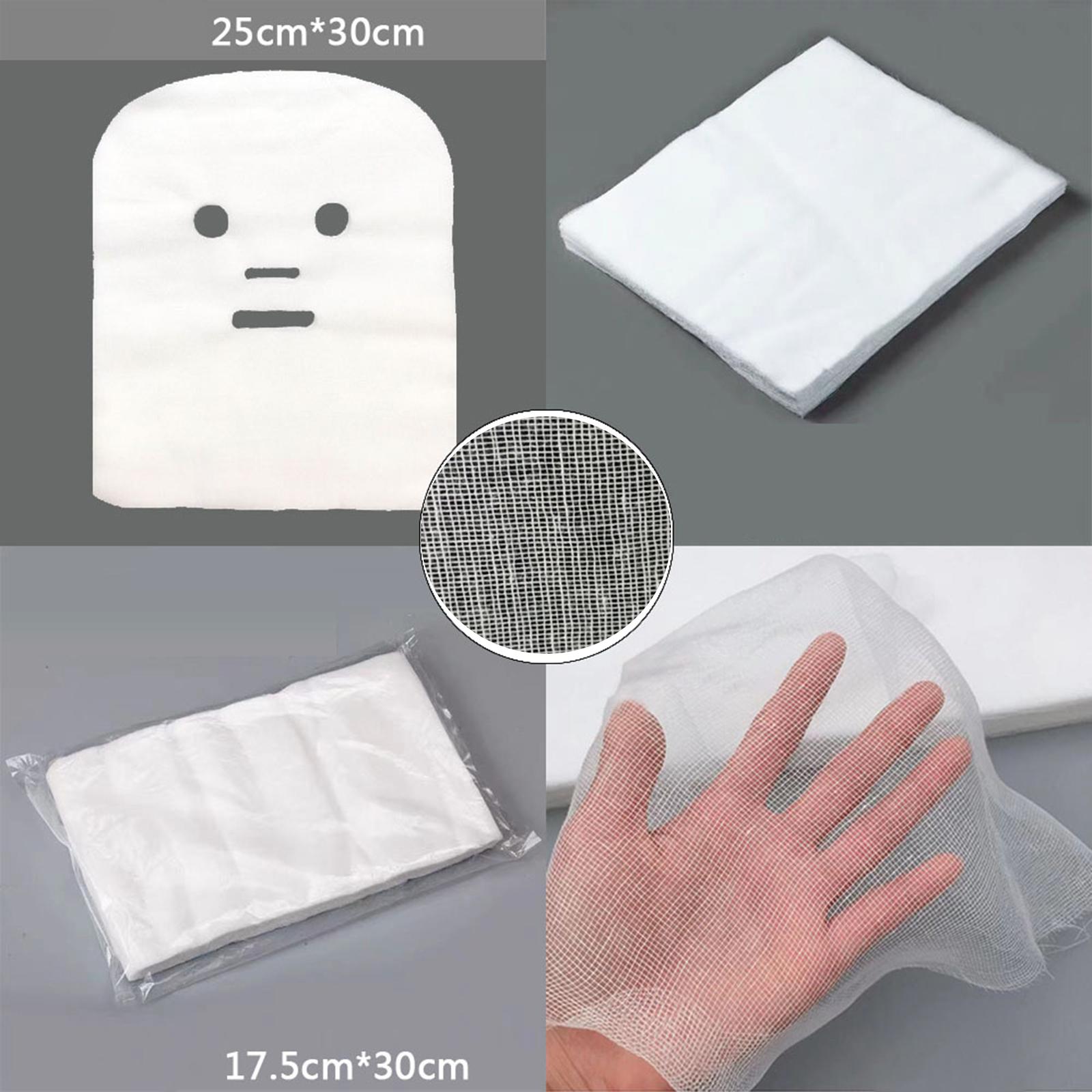 Voorgeknipte katoenen gaas gez - Face Mask Skincare recensie en prijs