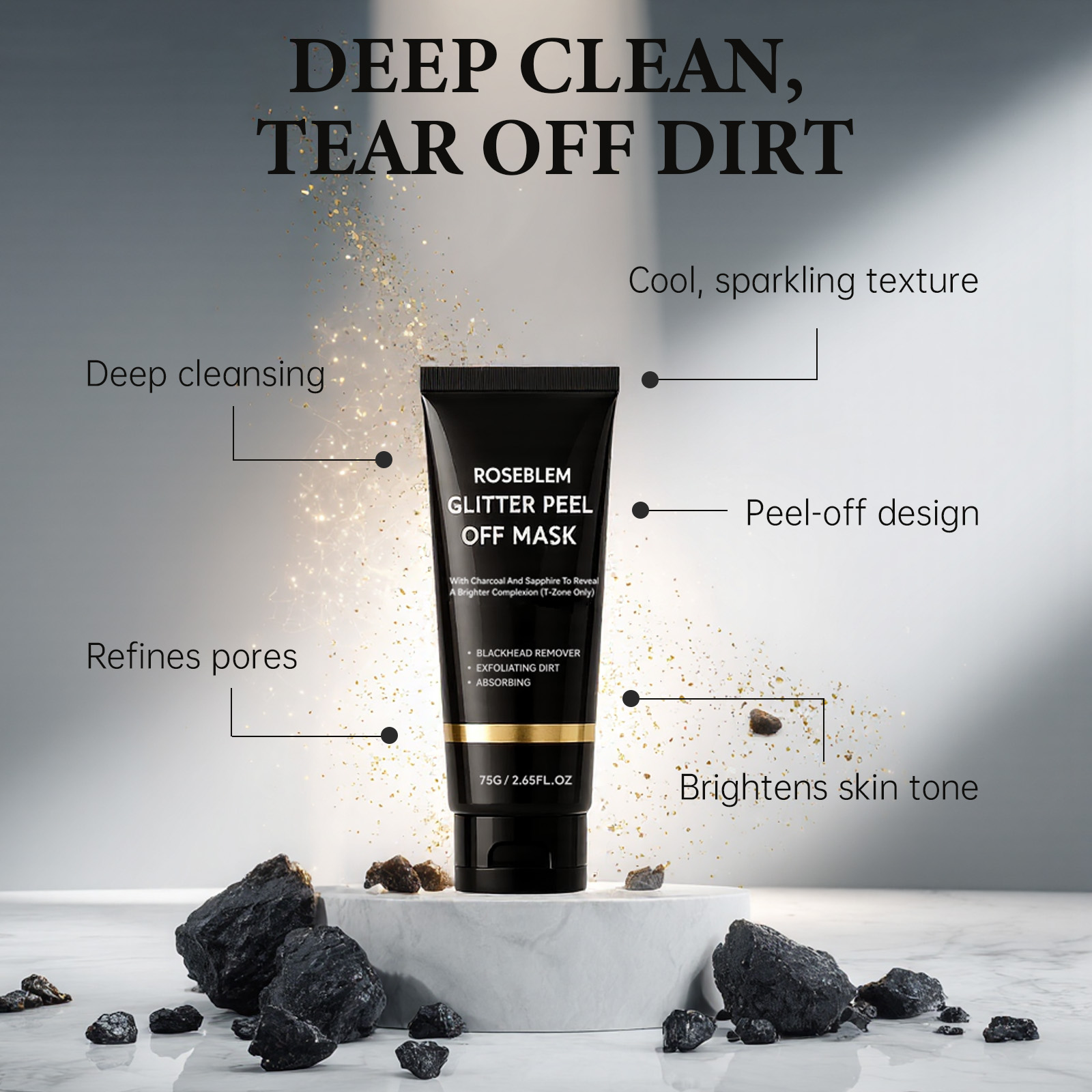 Natuurlijk houtskool peel-off  - Cleanser Face recensie en prijs