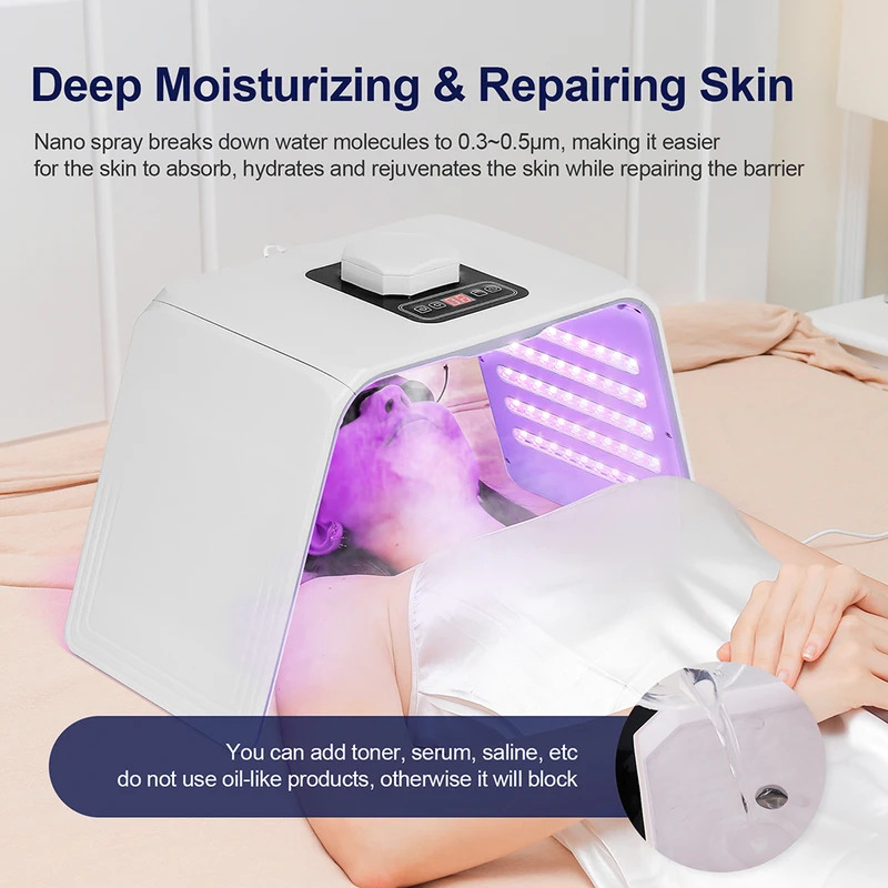 7-kleuren LED Foton Schoonheid - Face Mask Skincare recensie en prijs