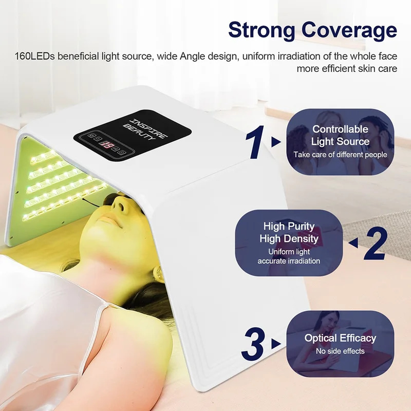 7-kleuren LED Foton Schoonheid - Face Mask Skincare recensie en prijs