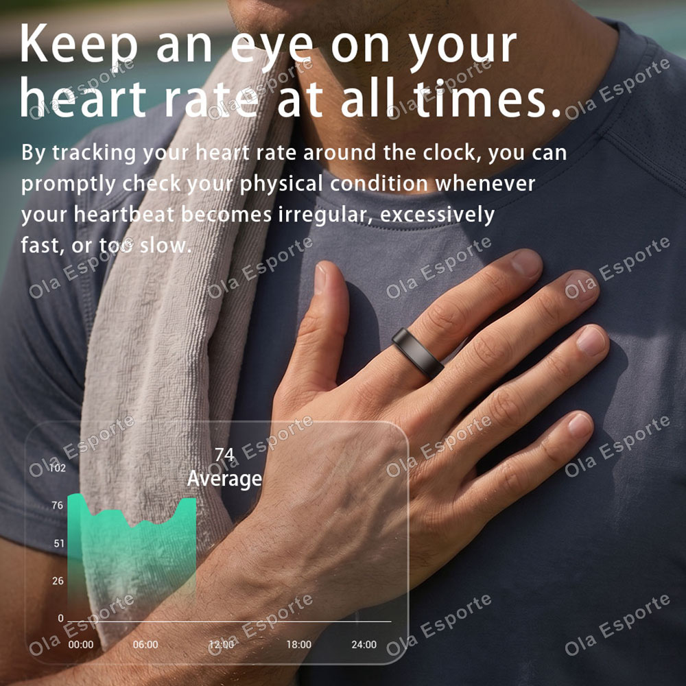 Ola Esporte Smart Ring Mannen  - Skincare Glowing recensie en prijs