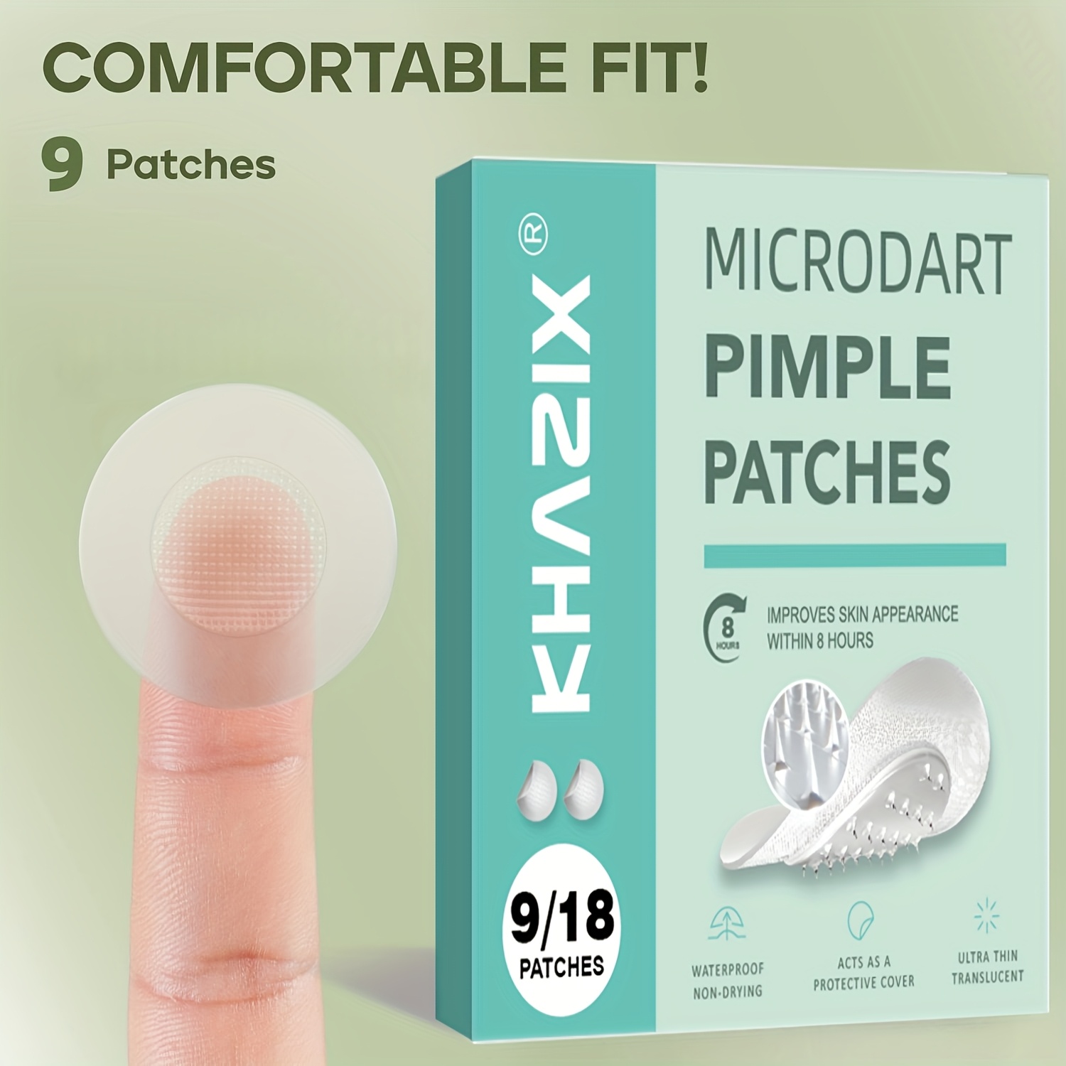 9-delige acnepleisters op wate - Night Cream recensie en prijs