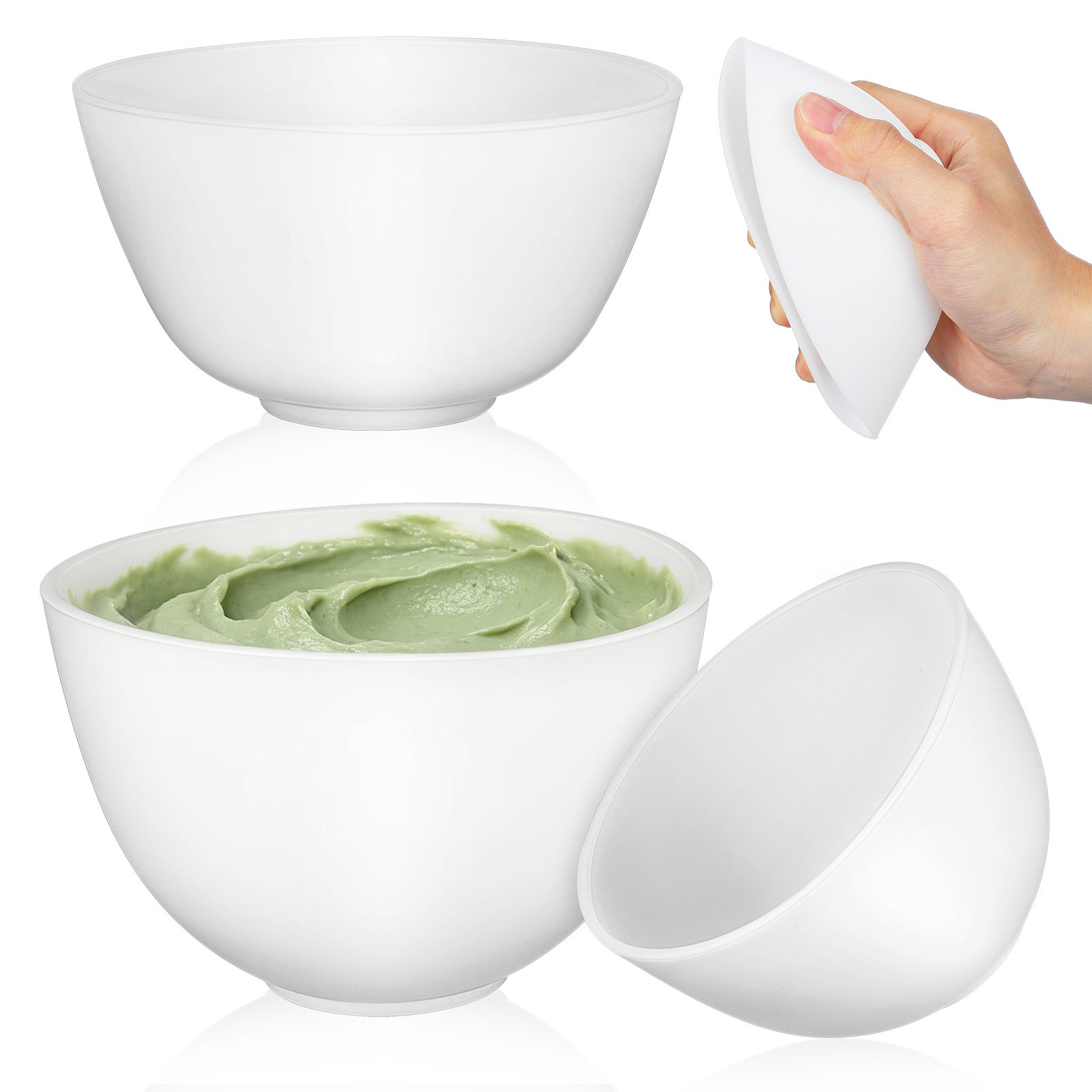 3 stuks siliconen kommetjes vo - Body Lotion recensie en prijs